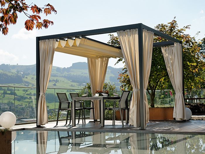 Pergola-Stahl