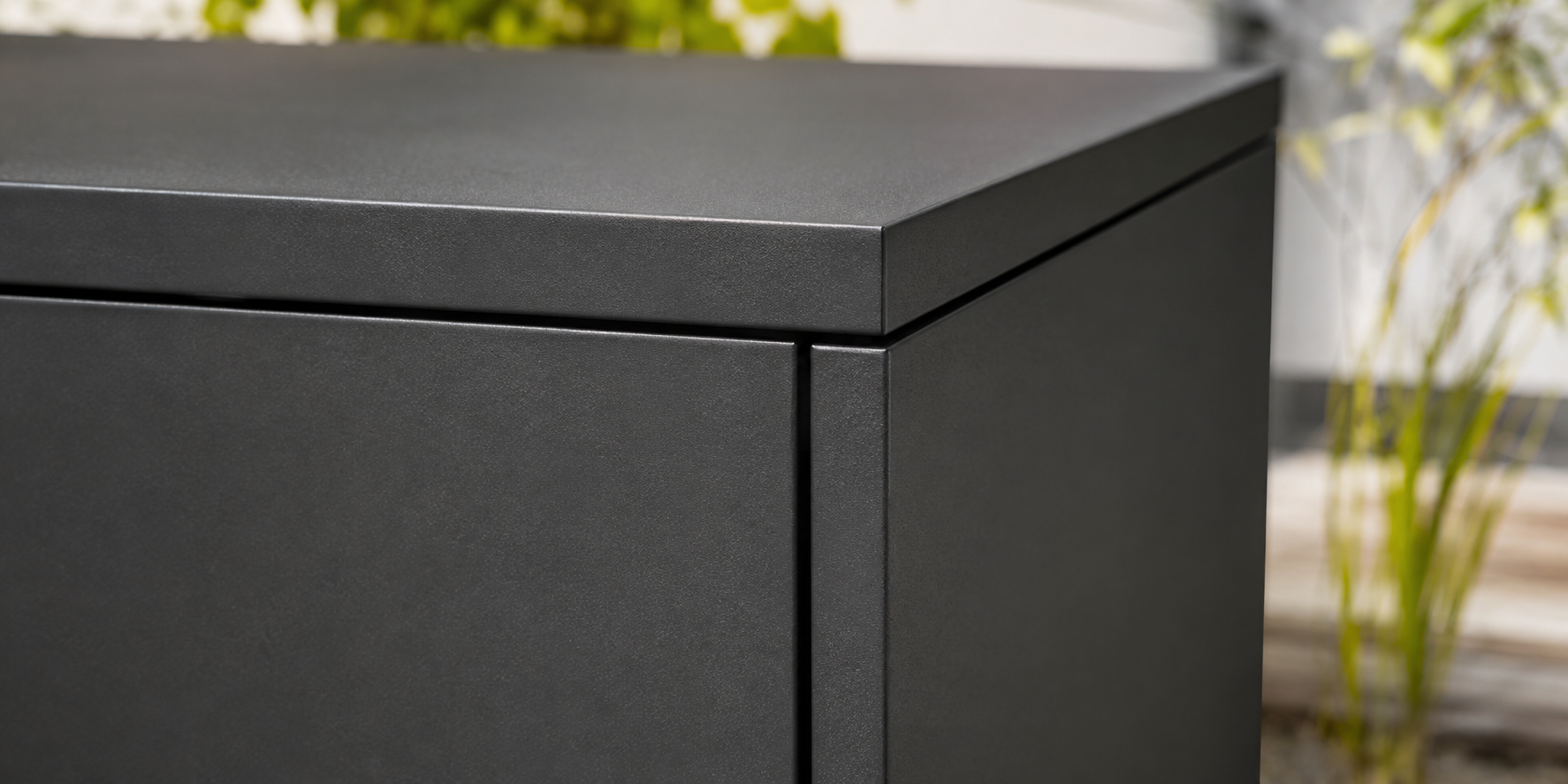 Kissenbox Stahl